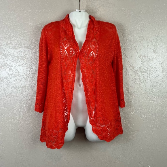 Cato Sweaters - 5/$30 Cato women 3/4 sleeve open sweater cardigan size‎ large